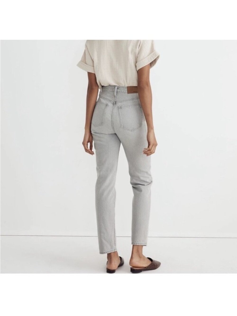 Madewell The Perfect Vintage Jean Women's Size 29 Gray Wash High Rise Denim - Picture 2 of 16